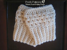 Load image into Gallery viewer, Crochet Pattern - Boot Cuffs - Easy Crochet Boot Cuffs Pattern