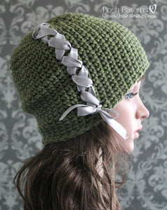elegant hat crochet pattern