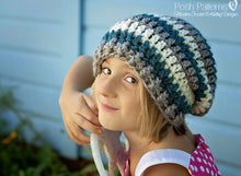 Load image into Gallery viewer, slouchy beanie pattern