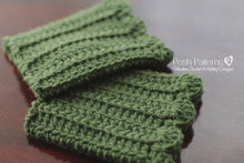 Load image into Gallery viewer, boot cuffs crochet pattern