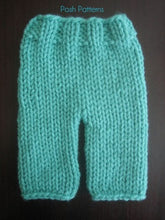 Load image into Gallery viewer, baby pants knitting pattern