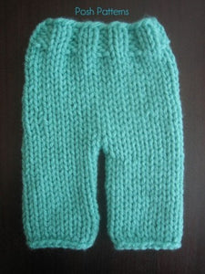 baby pants knitting pattern